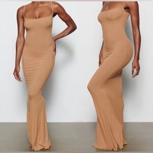 Skims Soft Lounge Slip Dress, Skims Maxi Dress, Ribbed Bodycon Dress